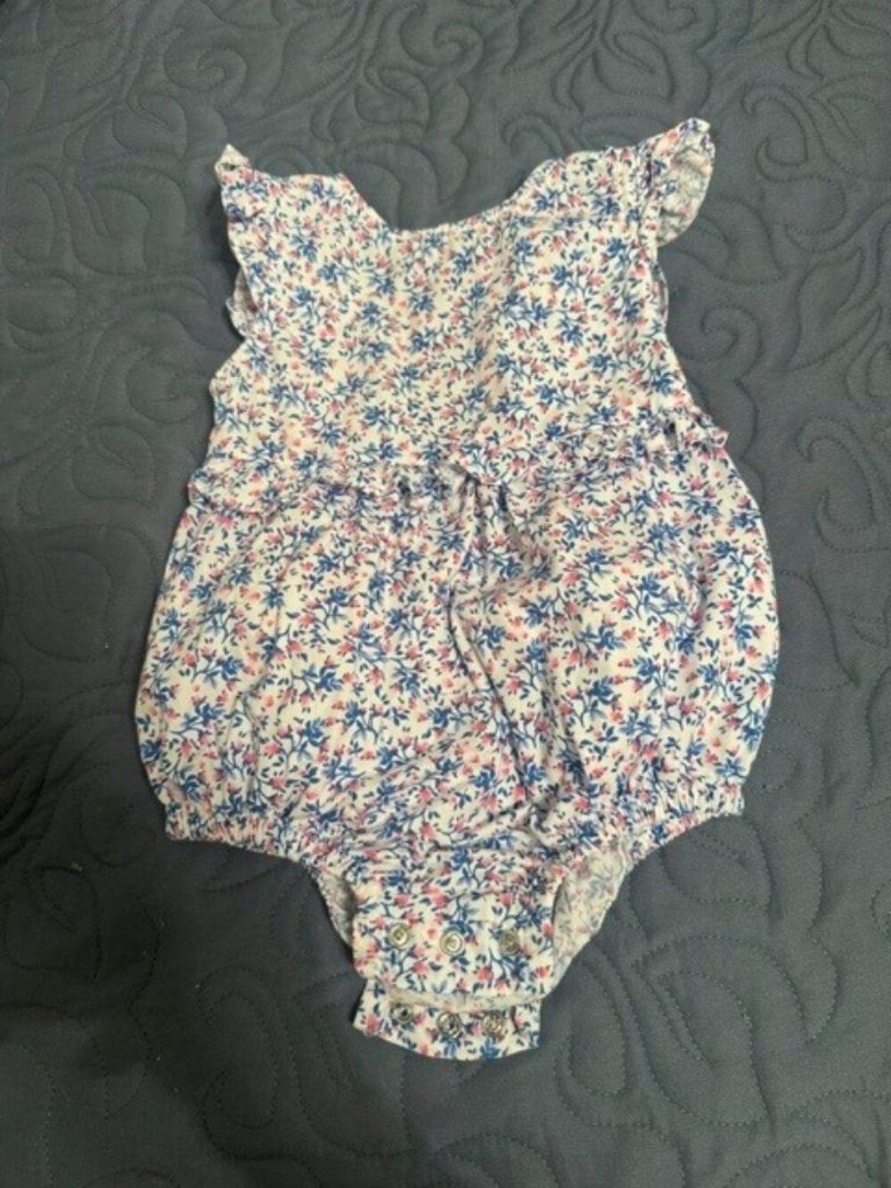 RUFFLE BUTTS 6/12 MONTH BUBBLE - GIRLS